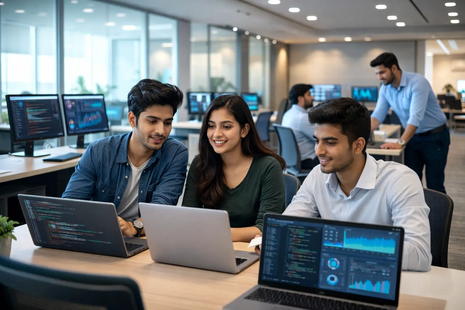 ITdaksh Education students